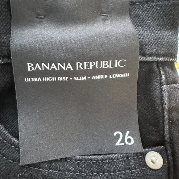 Banana Republic Black Women Jeans - Picture 4 of 4
